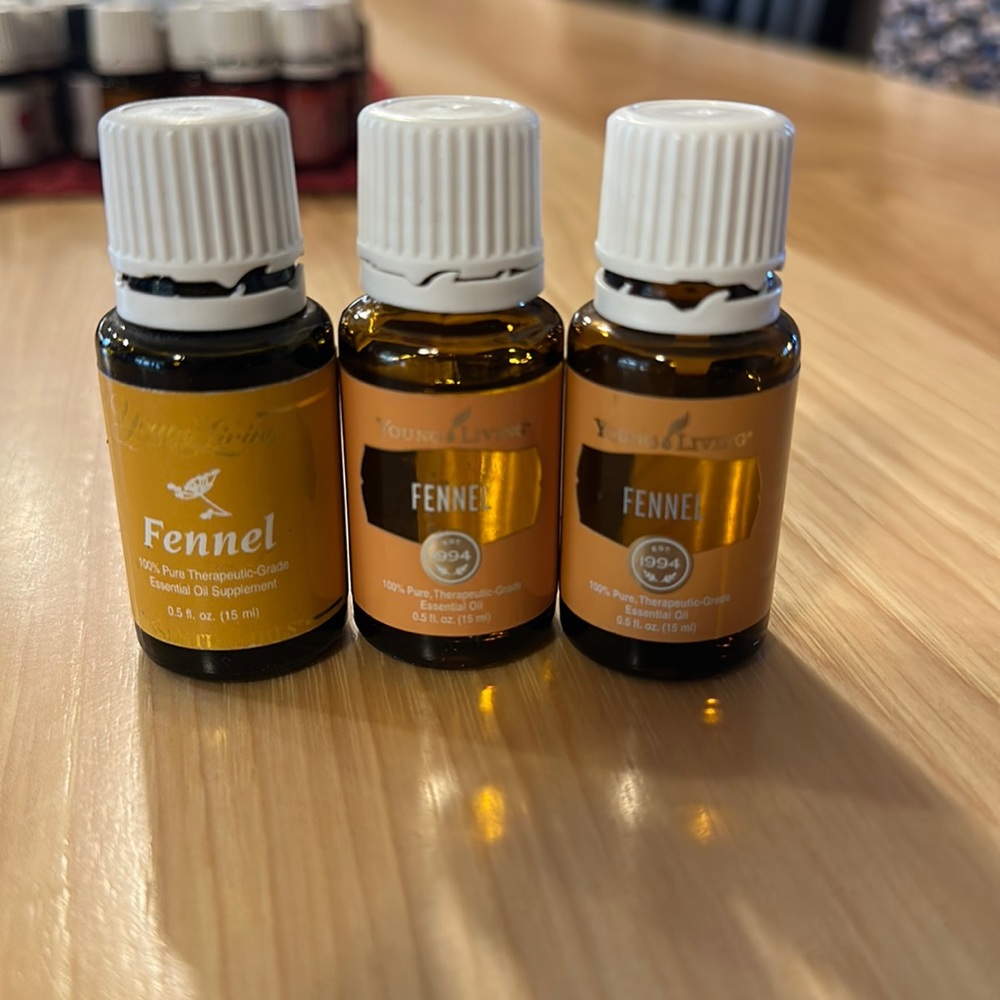 3 Young Living FENNEL VITALITY